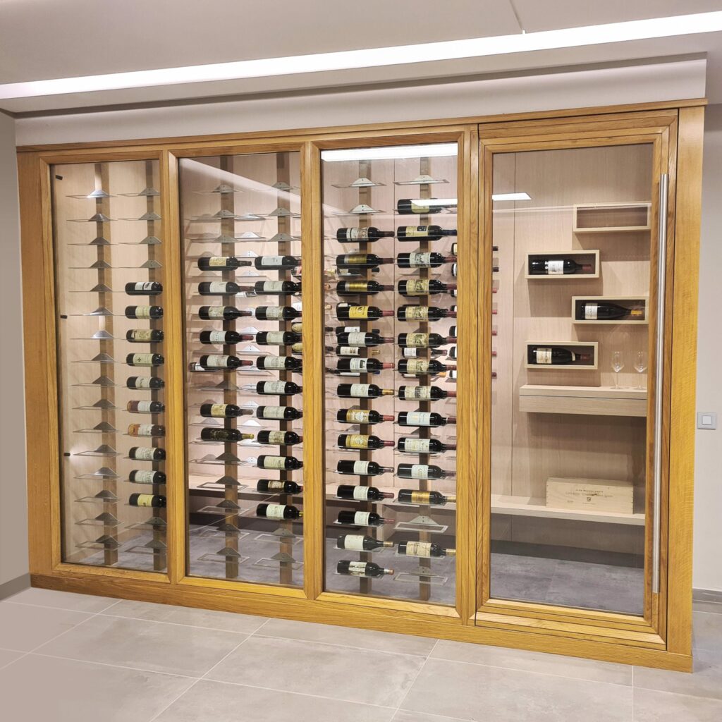RÉAMÉNAGEMENT COMPLET D’UN GARAGE & CRÉATION D’UNE CAVE À VINS.
