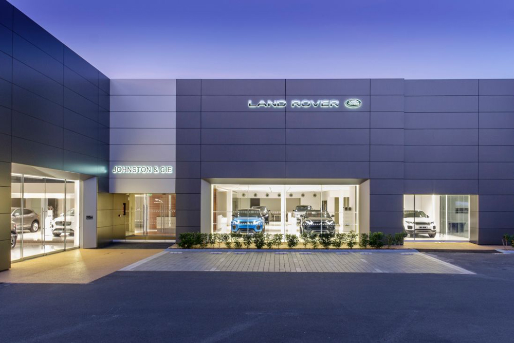 SHOWROOM JAGUAR LAND-ROVER (RÉNOVATION 2018)